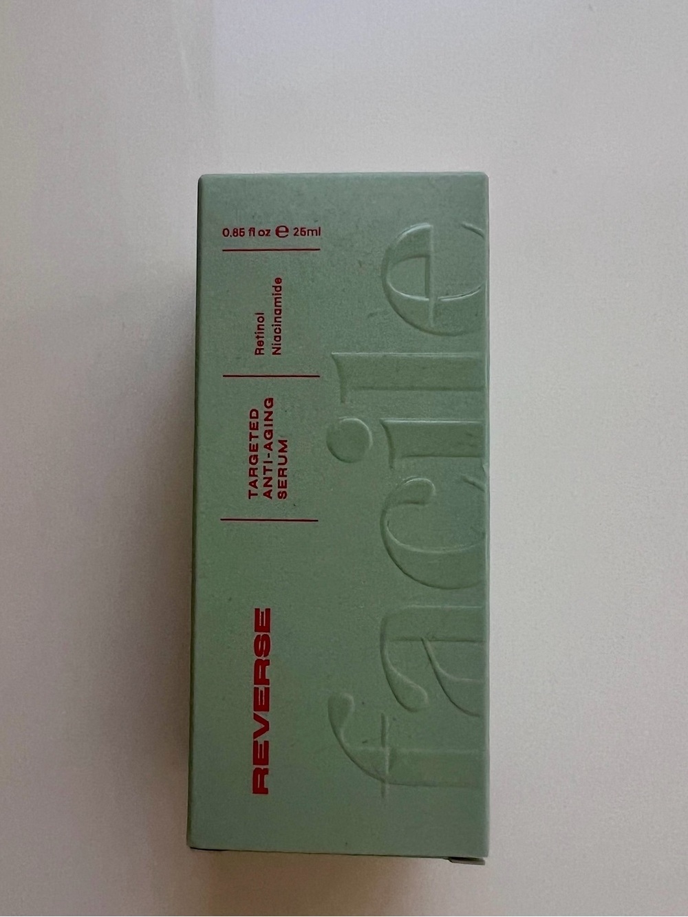Facile - REVERSE - 0.2% Retinol Firming Serum for Fine Lines & Wrinkles - NEW
